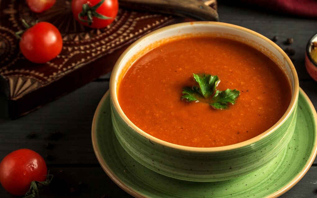 pürierte Gemüsesuppe zum richtigen Abnehmen